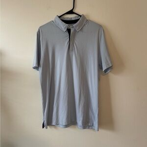 Tommy John Blue Polo Shirt Soft Lightweight Fabric